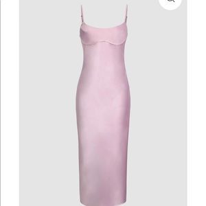 ⚠️ SOLD Satin maxi dress